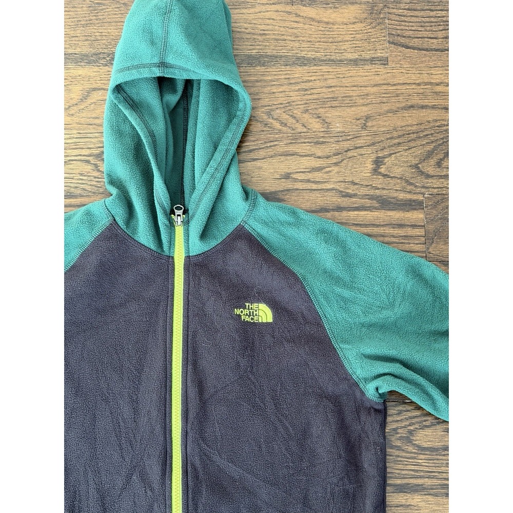 The North Face Boys Zip Up Fleece Size XL 18-20 TNF Outdoor Base Layer